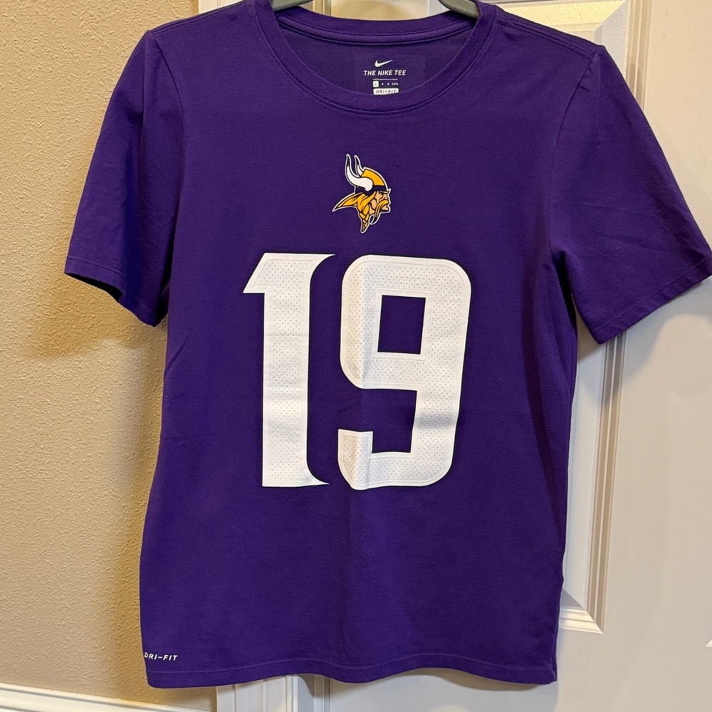 Nike Kids Purple Vikings Team tshirt Jersey